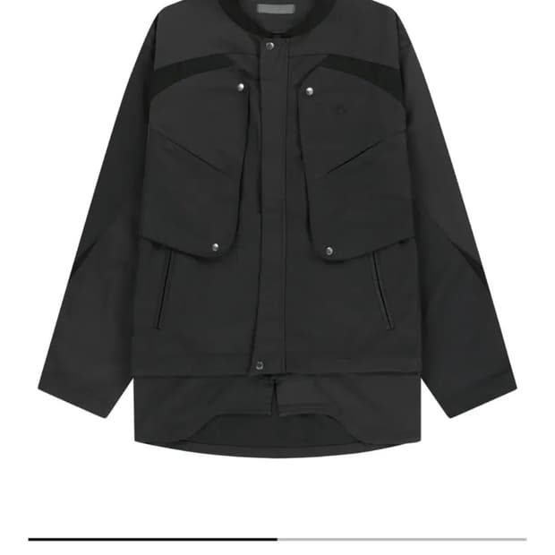 산산기어 디태처블 자켓 차콜 3사이즈