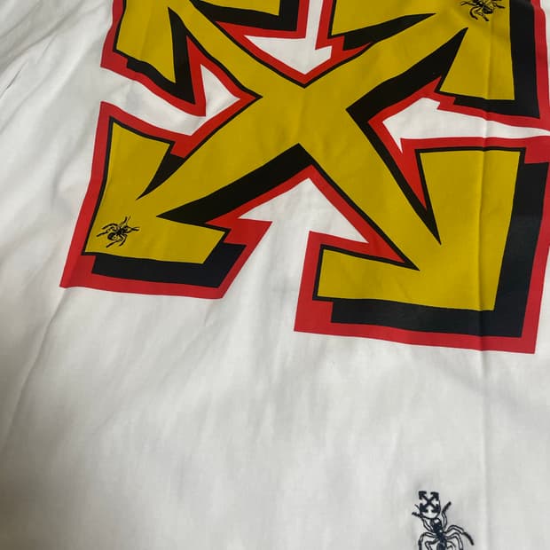 25ss 오프화이트 엔트 티셔츠