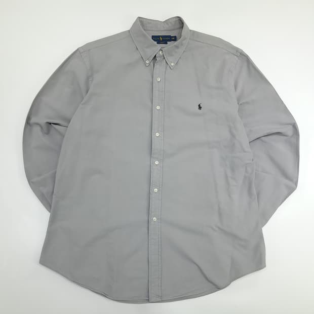 Co932 2XL 폴로 랄프로렌 그레이 긴팔 셔츠 남방