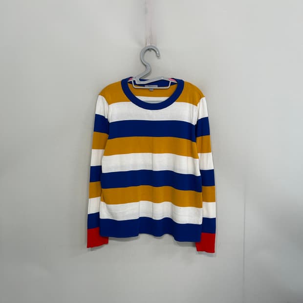 코스 스트라이프 니트 M 여성 