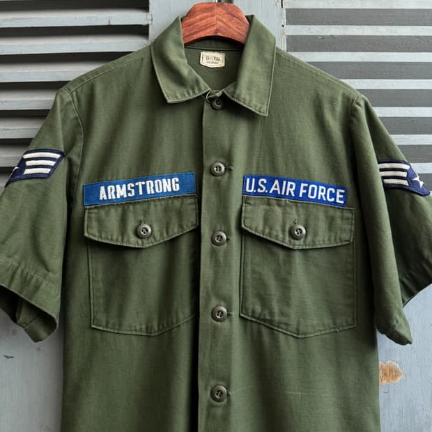 [M]70's 오리지널 미 공군 OG-107 셔츠