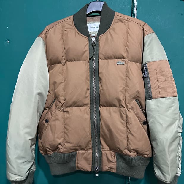 라코스테 항공패딩점퍼 105