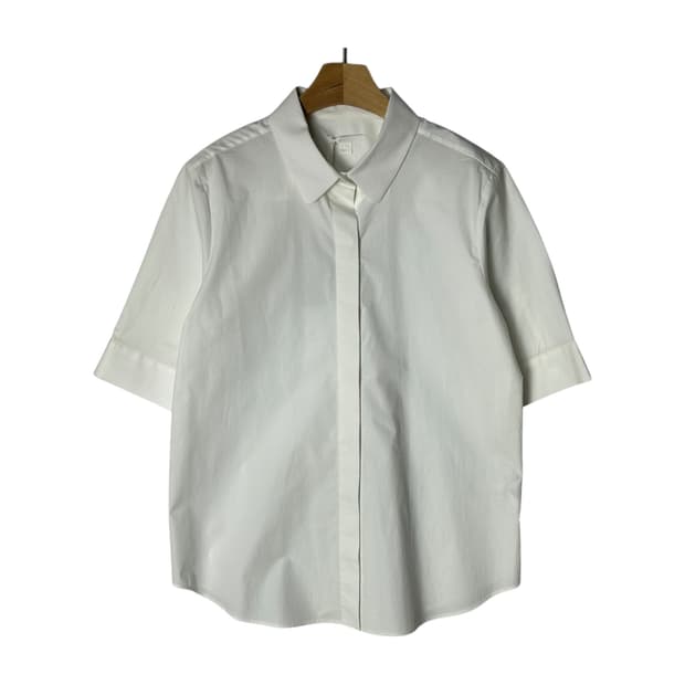 [COS] 코스 미니멀 버튼 반팔 셔츠