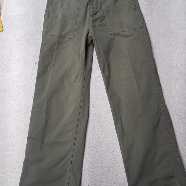 lee 리 워크웨어 코튼 워크 팬츠