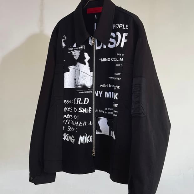 CORD 디바이드 리워크 자켓 블루종 코드