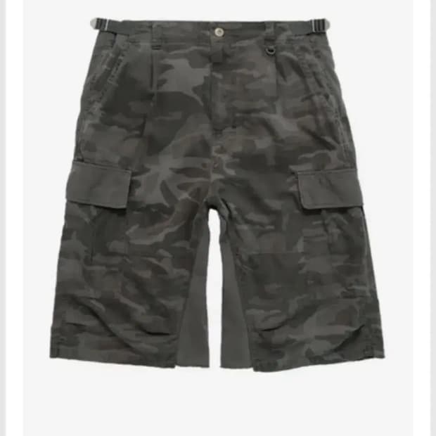 [2,3 구매] 폴리테루 카모 버뮤다 올리브 구매