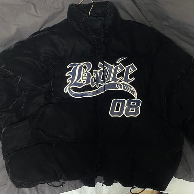 배디 벨벳 패딩