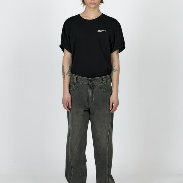MPa DRIFT DENIM PANTS (GREY) L