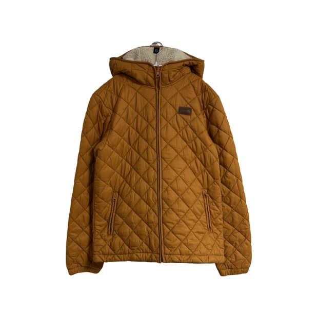 노스페이스 퀄팅 후드 패딩