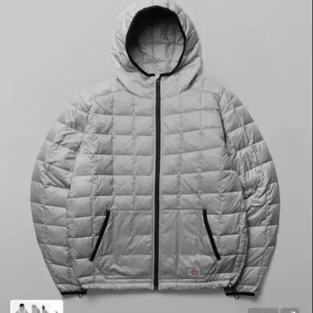 디키즈 후드 경량패딩