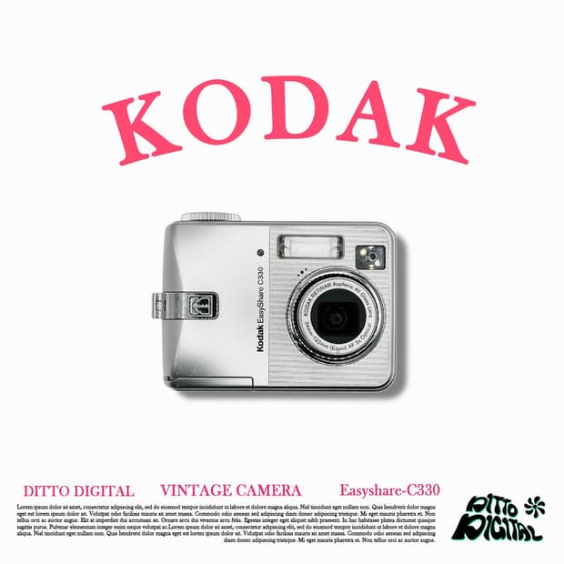 Kodak Easyshare C330디카