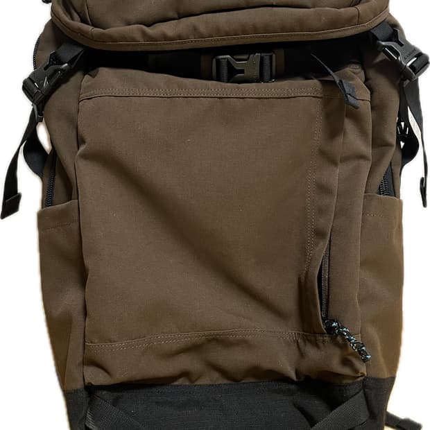 Kangol 브라운 백팩