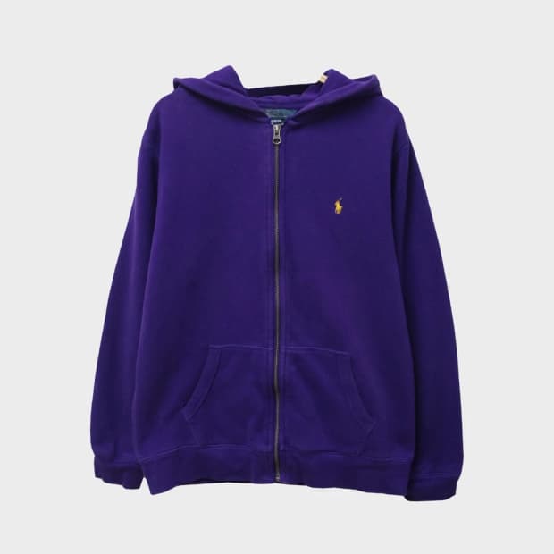 폴로 랄프로렌 옐로우 포니 로고 후드집업 62308