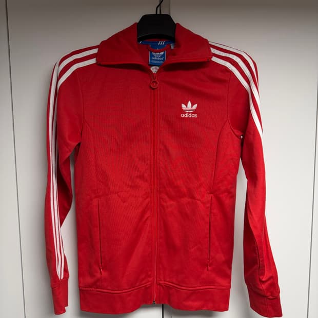 아디다스 빈티지 져지 레드 
