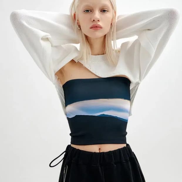 유즈(YUSE) 'glimmer of light' 튜브탑