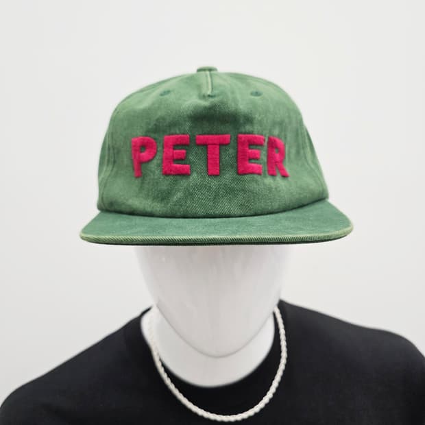MY NAME IS PETER 5-PANEL CAP - GREEN