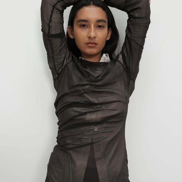 레이스 rrace 시어 저지탑 브라운