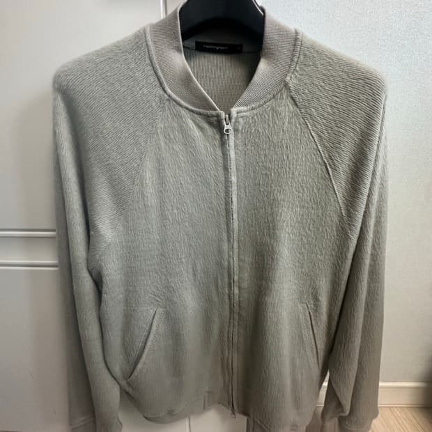 해칭룸 헤어리 집업 자켓