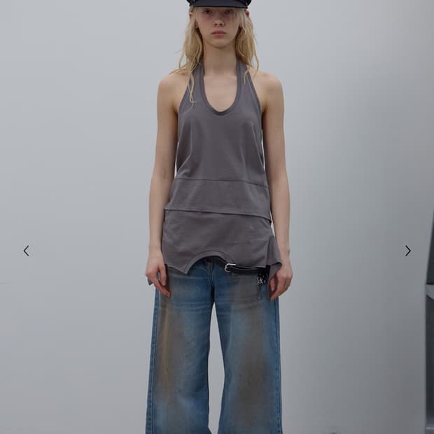 Lcdc SUMMER HALTER TOP (DARK GREY)