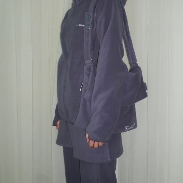 지초이 컴포트 24-006 플리스 쿨그레이 세트