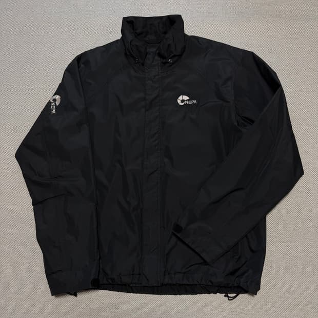 네파 사이드로고 노리밋 바람막이 자켓