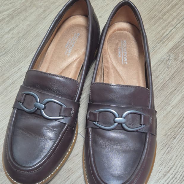 락포트 에노라 페니 소가죽 로퍼 단화 브라운 240