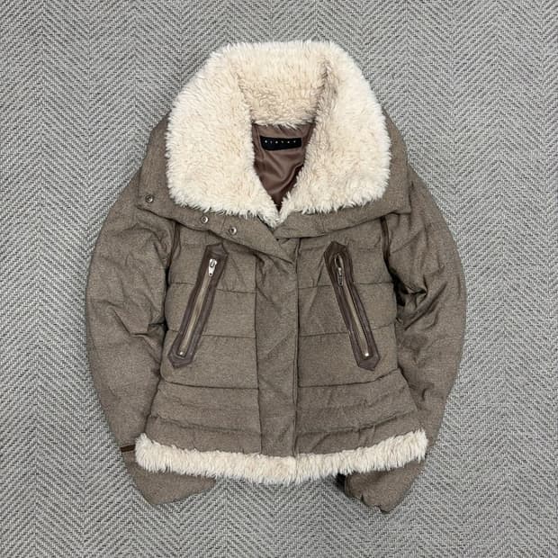 시슬리 셰르파 패디드 자켓 v1302