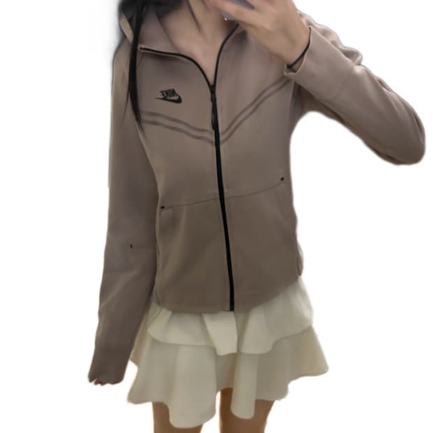 나이키 핑크 테크팩 후드집업 