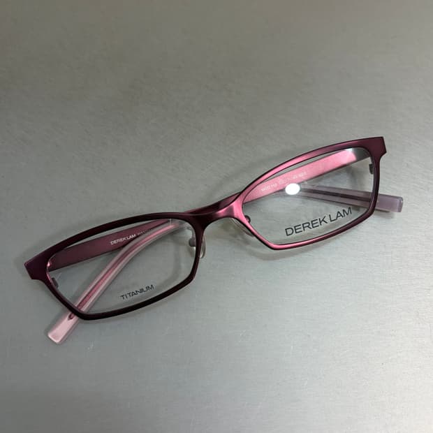 레이벤 RB 6036-V 2517 와인 반무테 메탈 안경테