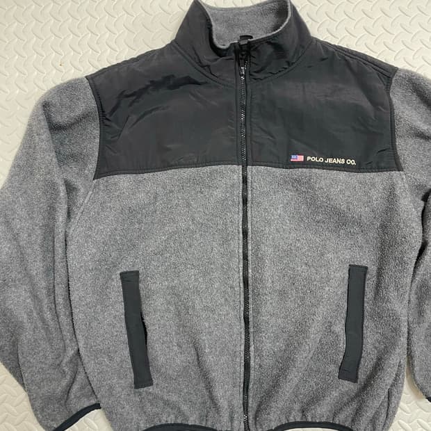 폴로진스 플리스 집업 자켓