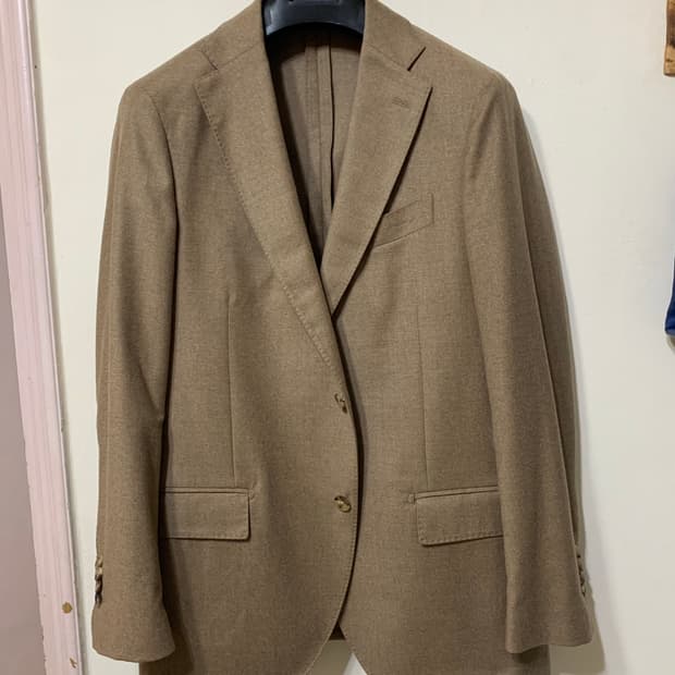 라르디니 카멜 울 블레이저 50