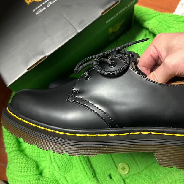 닥터마틴 1461 스무스 옥스포드 슈즈 블랙 260mm