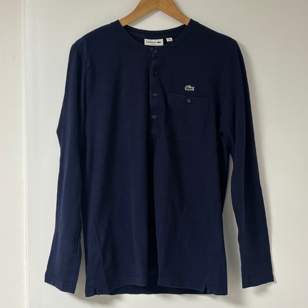 라코스테 헨리넥 티셔츠