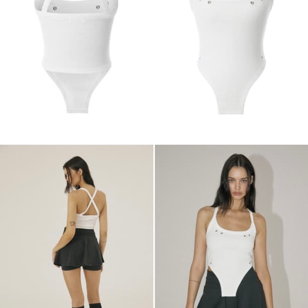 쓰리타임즈) Becca Top Ivory M