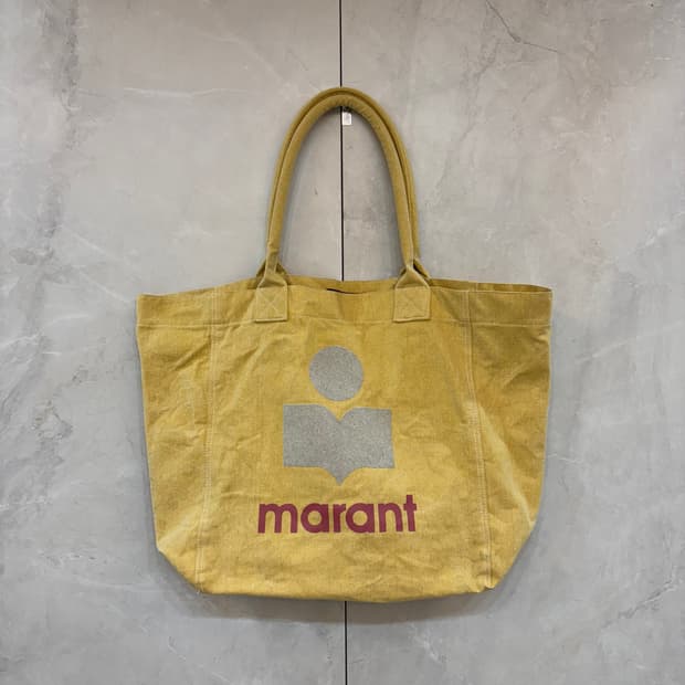 이자벨 마랑 옌키 옐로우 토트백