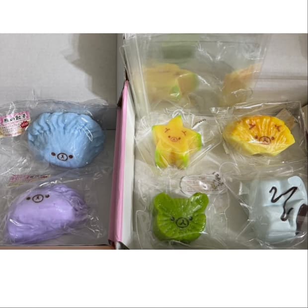 리락쿠마 말랑이 새상품 만두쿠마키위쿠마 파인애플쿠마 샤오홍슈