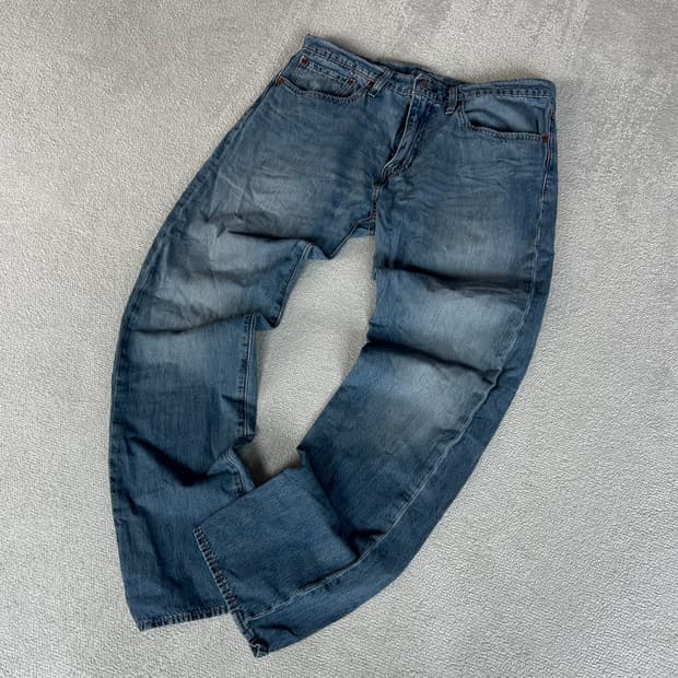 리바이스 502 레귤러 테이퍼드 핏 34 32