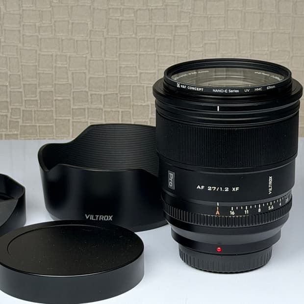 λΉνΈλ‘μ€ AF 27mm F1.2 Pro νμ§ XF λ μ¦