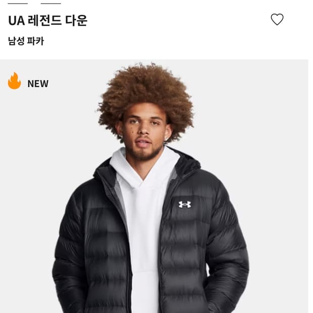 언더아머 UA 레전드 다운