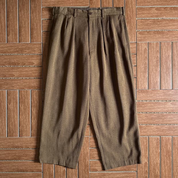 Paul Smith two-tuck wool slacks trouser