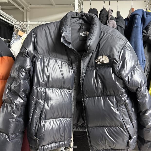 노스페이스 숏패딩