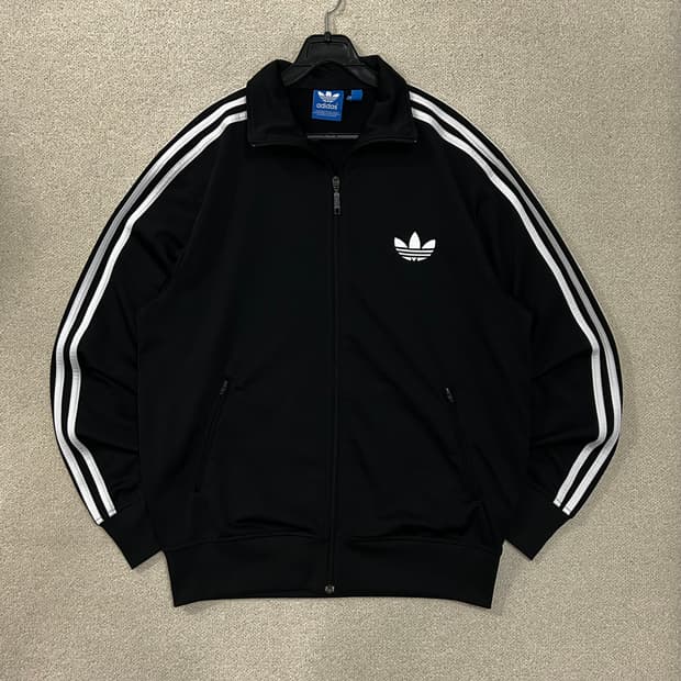 (XL) 아디다스 구 파이어버드 블랙 져지 105