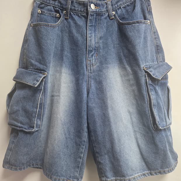 데님 건빵 반바지 L(30)