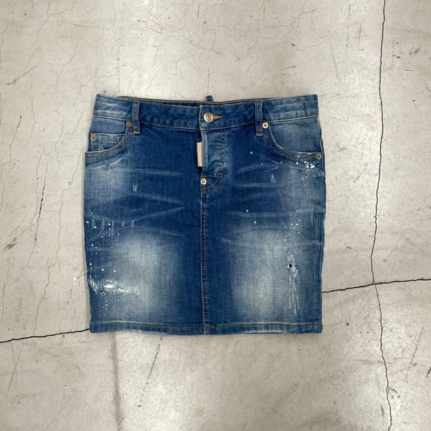 Dsquared2 painted skirt (36)