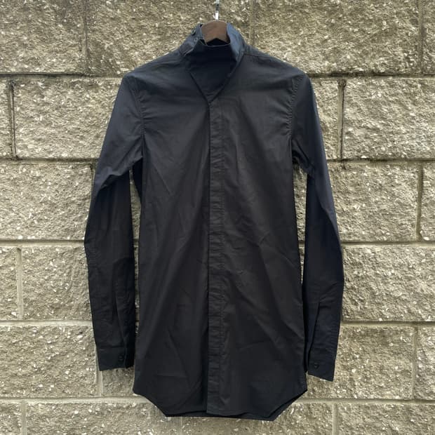 [46] 2013ss 릭오웬스 ISLAND 블랙 셔츠