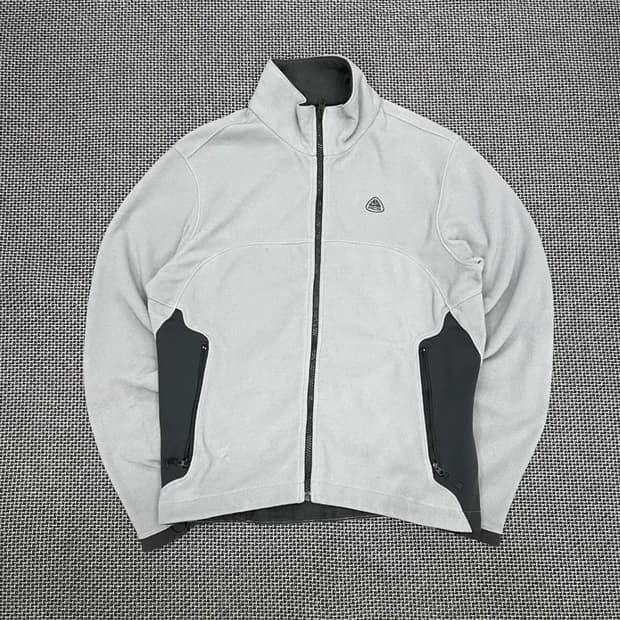 나이키 acg 그레이블루 후리스