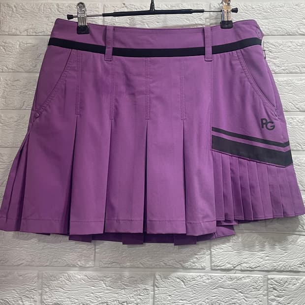 파리게이츠 플리츠 큐롯 골프스커트1 골프웨어하의 치마바지