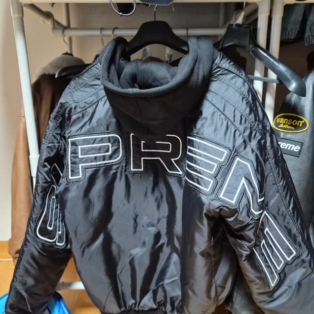 슈프림 후드 스타디움 자켓