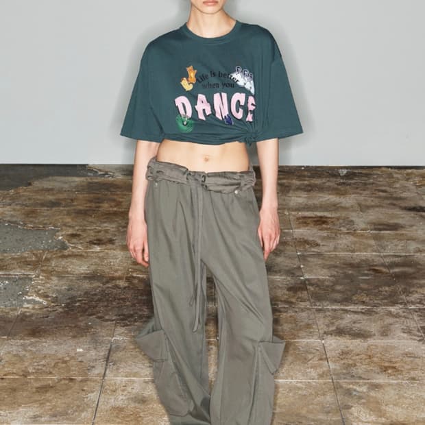 더오픈프로덕트 카고팬츠 카키 오픈와이와이