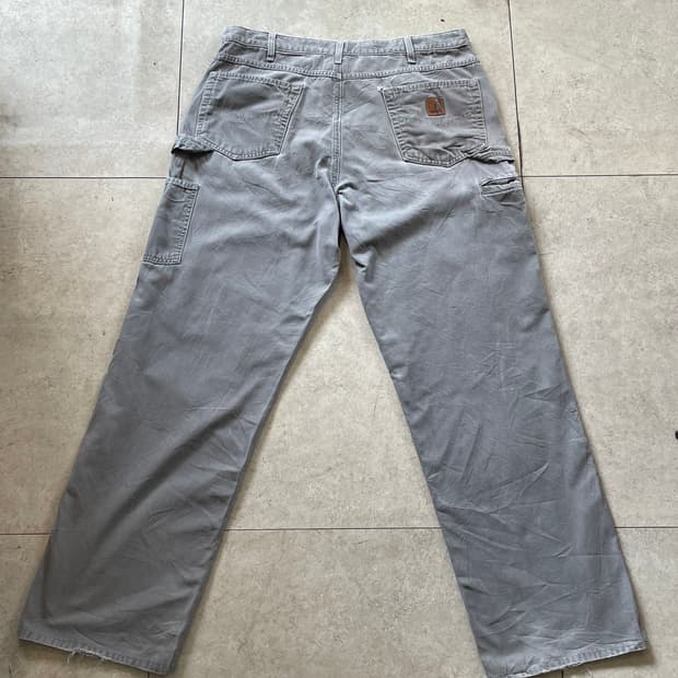 칼하트 회색 워크웨어 팬츠